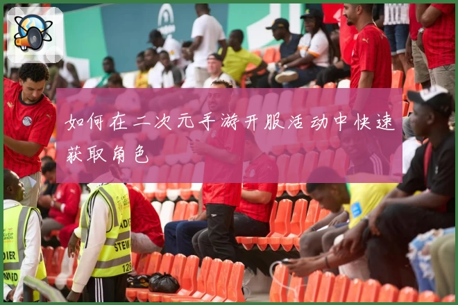 如何在二次元手游开服活动中快速获取角色
